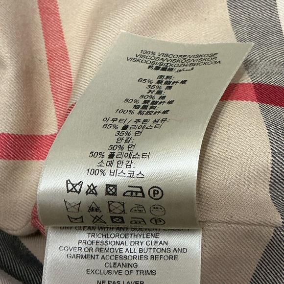 BURBERRY London Marystow Trench Coat  6 17” p2p Honey/Beige $1,995 EUC - Picture 13 of 17